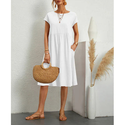 Zanda regular fit - jersey klänning