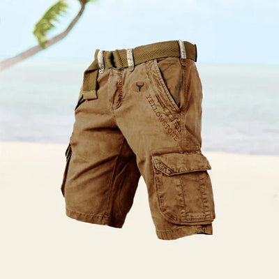 Cargoshort - cargoshorts med flera fickor