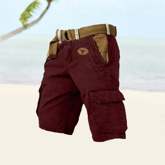 Cargoshort - cargoshorts med flera fickor