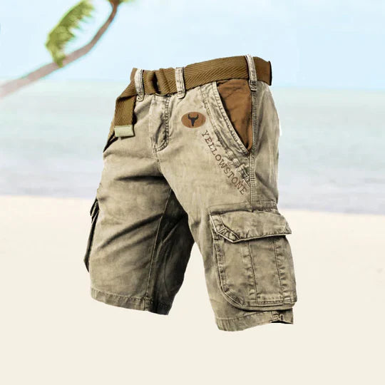 Cargoshort - cargoshorts med flera fickor