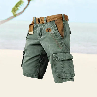 Cargoshort - cargoshorts med flera fickor