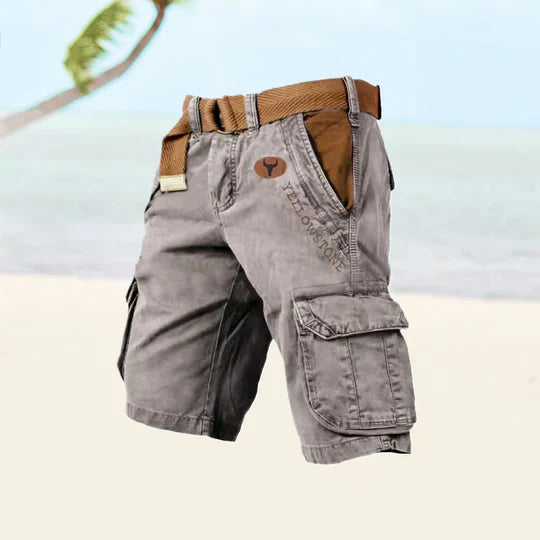 Cargoshort - cargoshorts med flera fickor