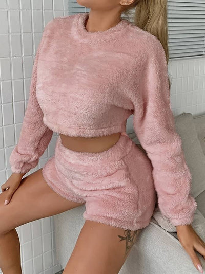 Aurora - Kvinnor Fleece Pyjamas Set