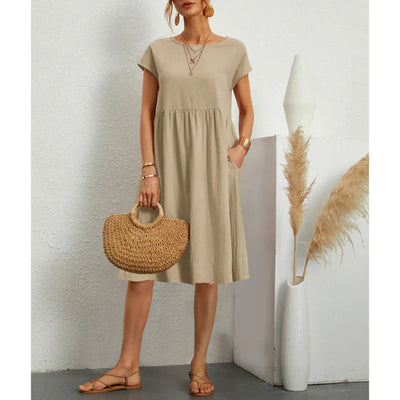 Zanda regular fit - jersey klänning