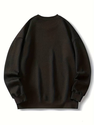 Jumper med rund halsringning