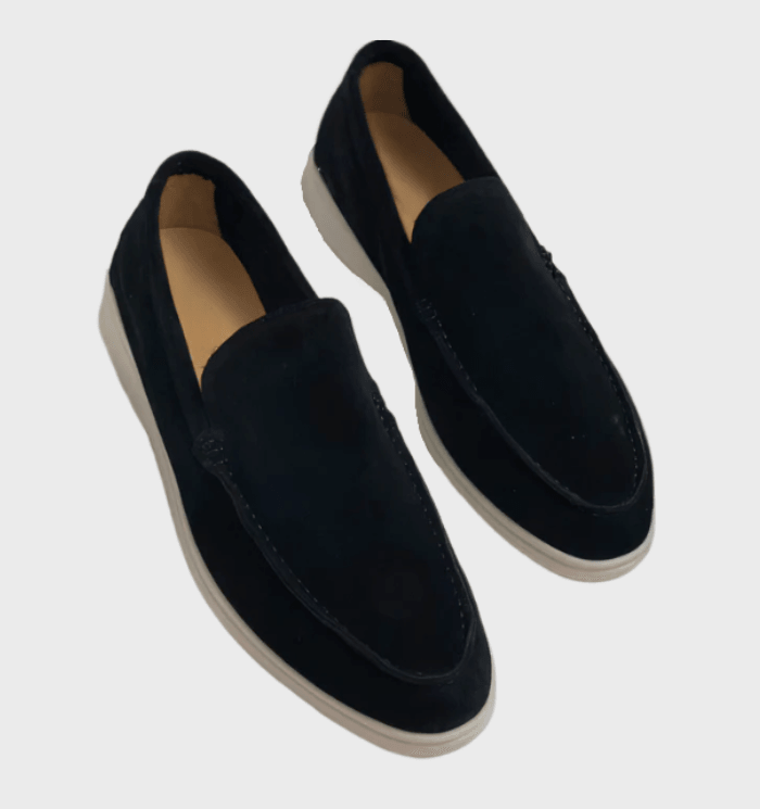 Levy - Bekväma Läderloafers för Män