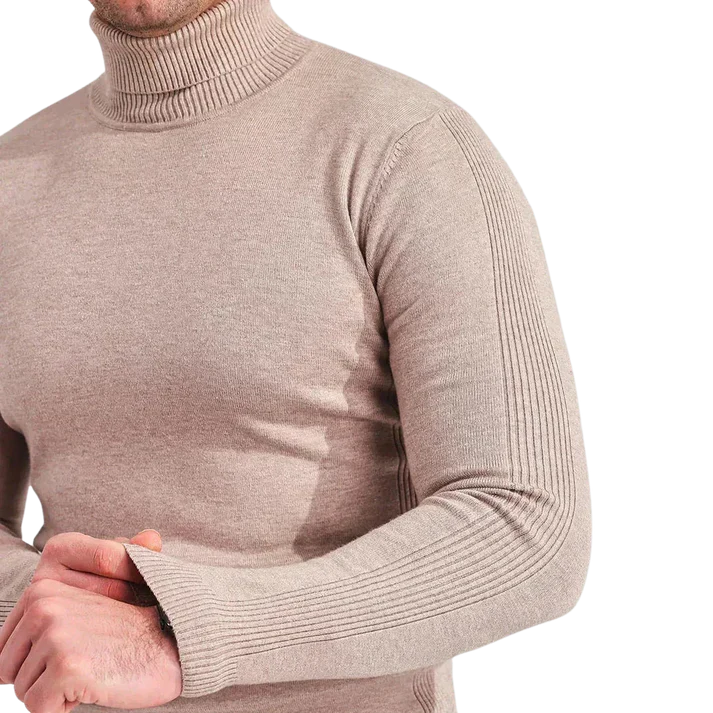 Noah – kashmirtröja med polokrage och smal passform