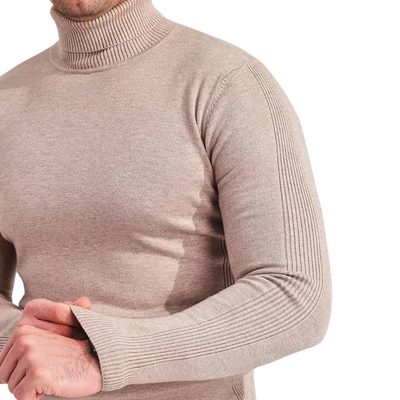 Noah – kashmirtröja med polokrage och smal passform