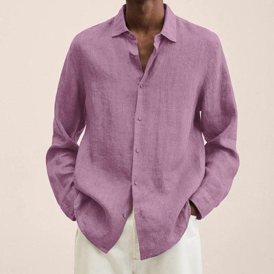 Elegant linneskjorta för män - albert