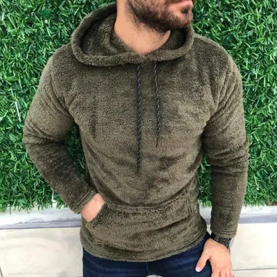 Jason  - behagligt varm hoodie för män