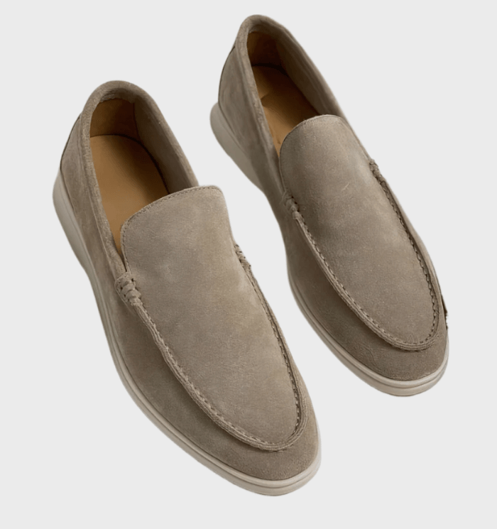 Levy - Bekväma Läderloafers för Män