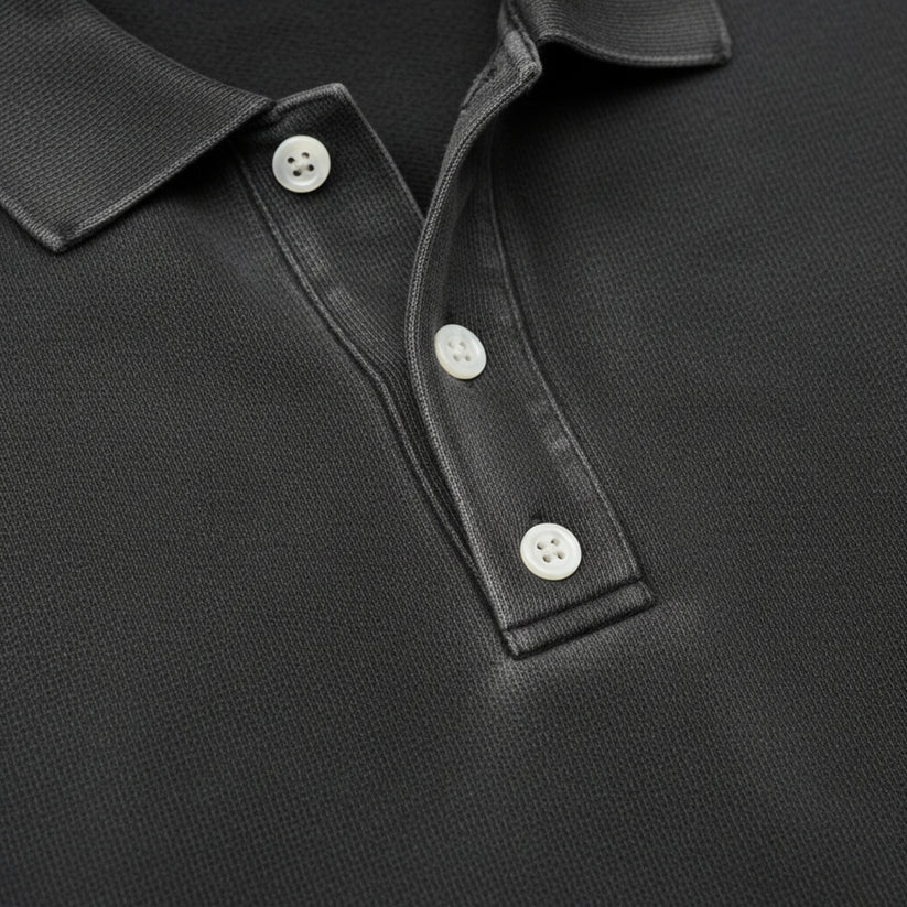 Lukas – polotröja med långa ärmar och ribbade muddar