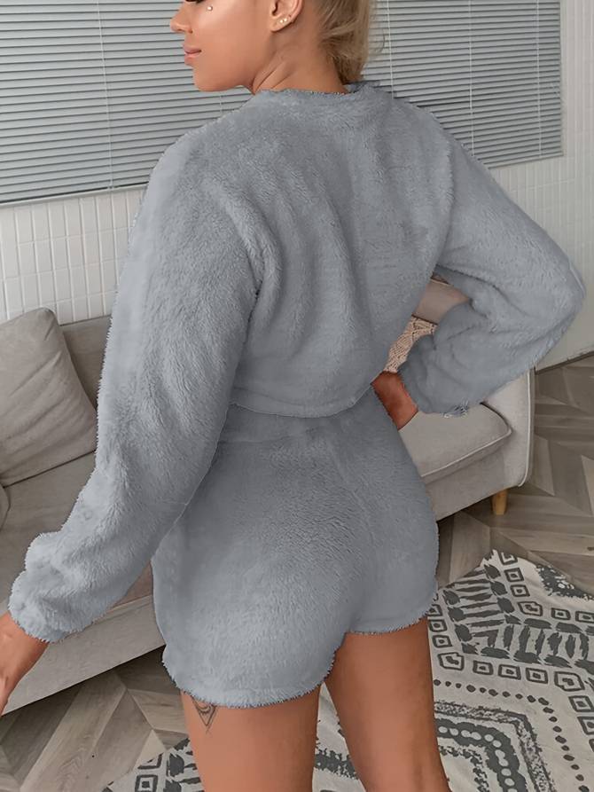 Aurora - Kvinnor Fleece Pyjamas Set