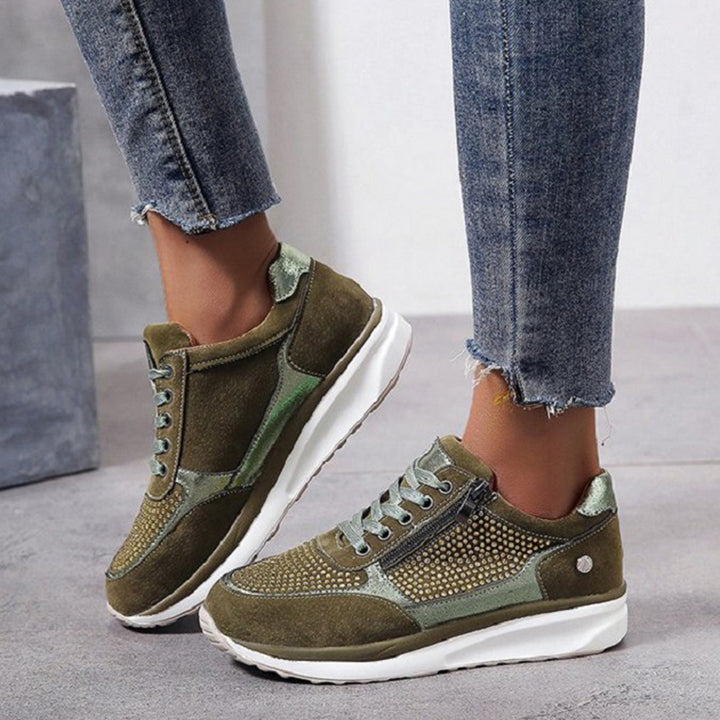 Ergonomiska resda sneakers för kvinnor