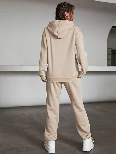 Frans - Beige Kvinnor Tvådelad Set