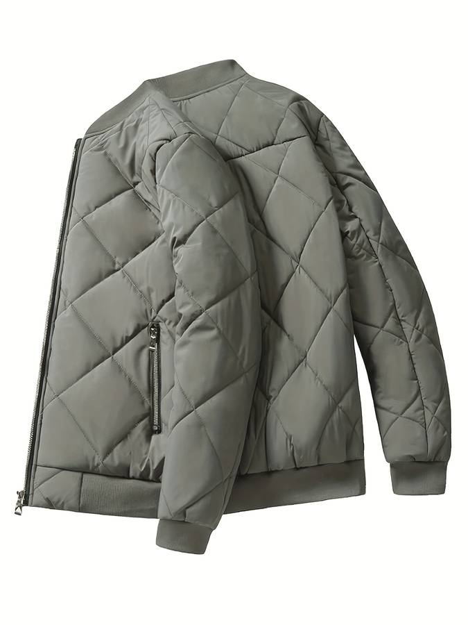 Lars - fleecejacka med dragkedja