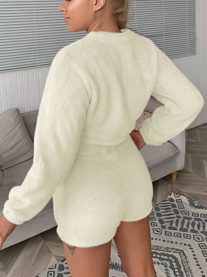 Aurora - Kvinnor Fleece Pyjamas Set