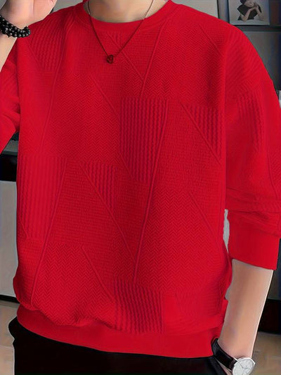 Jumper med rund halsringning