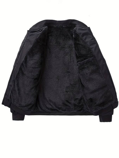 Lars - fleecejacka med dragkedja