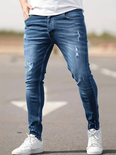 Bennett slitna jeans för män
