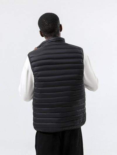 Bodywarmer med hög krage