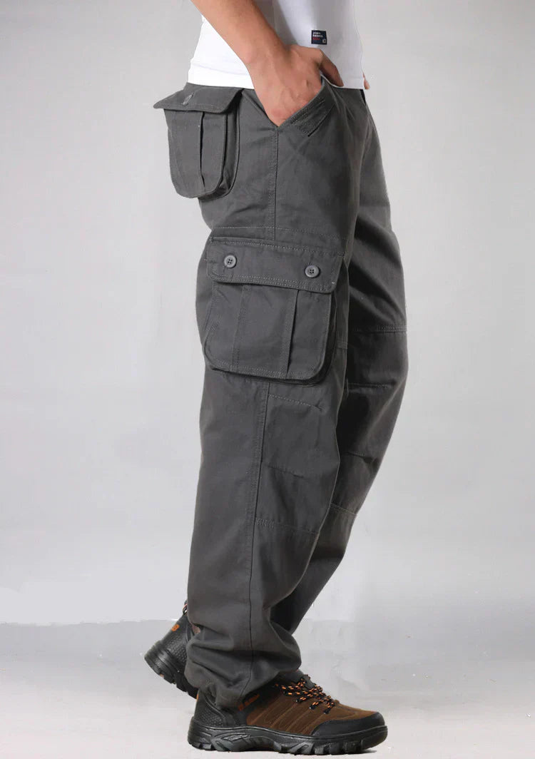 Cargobyxor med flera fickor – avslappnad friluftsstil
