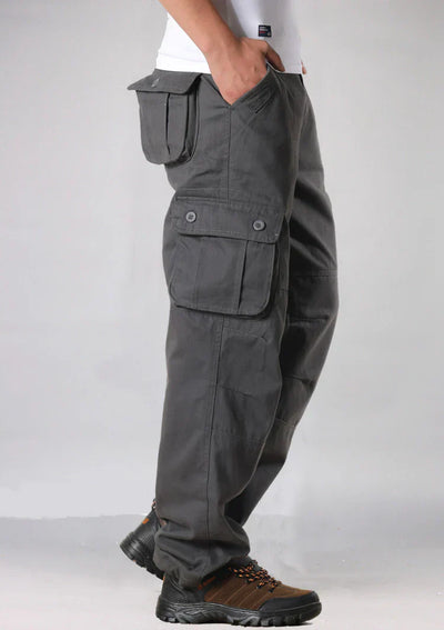 Cargobyxor med flera fickor – avslappnad friluftsstil