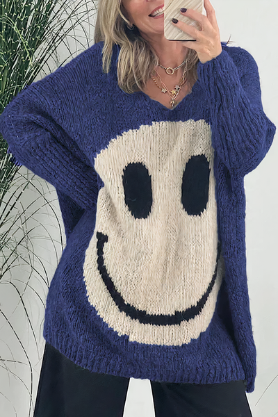 Erika - damens smiley-tröja