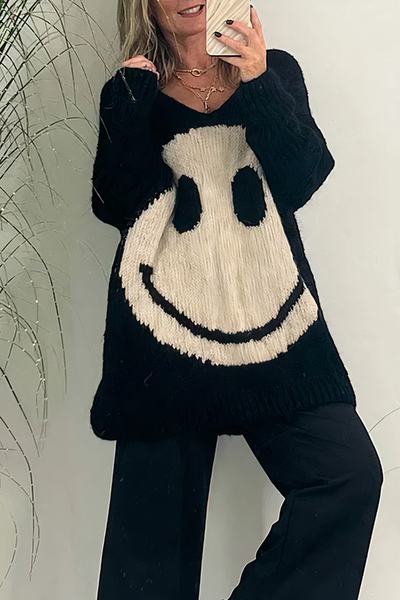 Erika - damens smiley-tröja