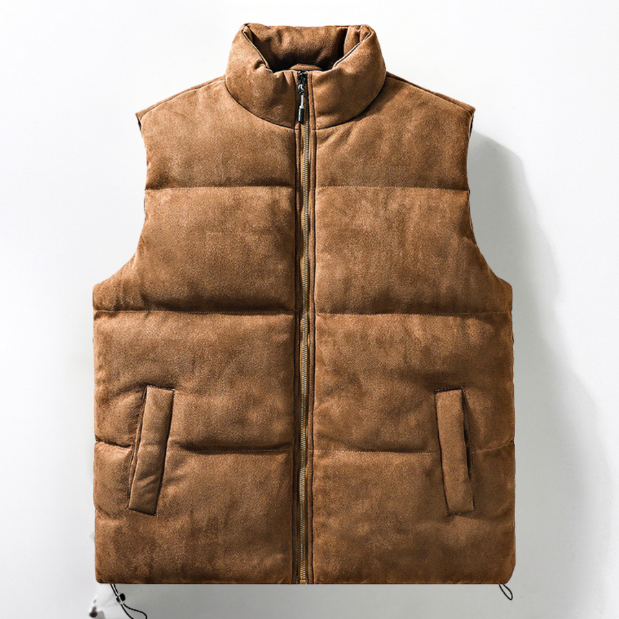 Kawika - bekväm ärmlös vinterväst för män