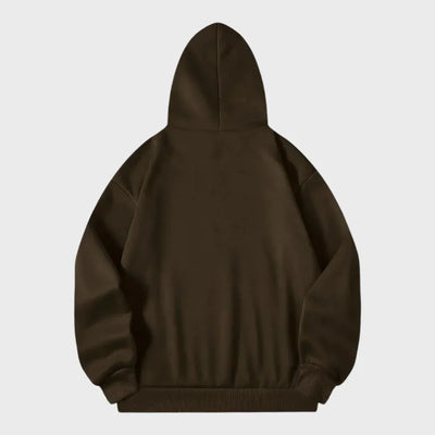 Luvtröja för herr med bergstryck