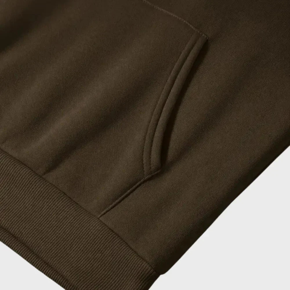 Luvtröja för herr med bergstryck