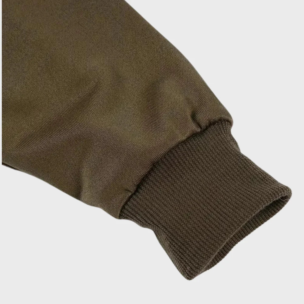 Luvtröja för herr med bergstryck