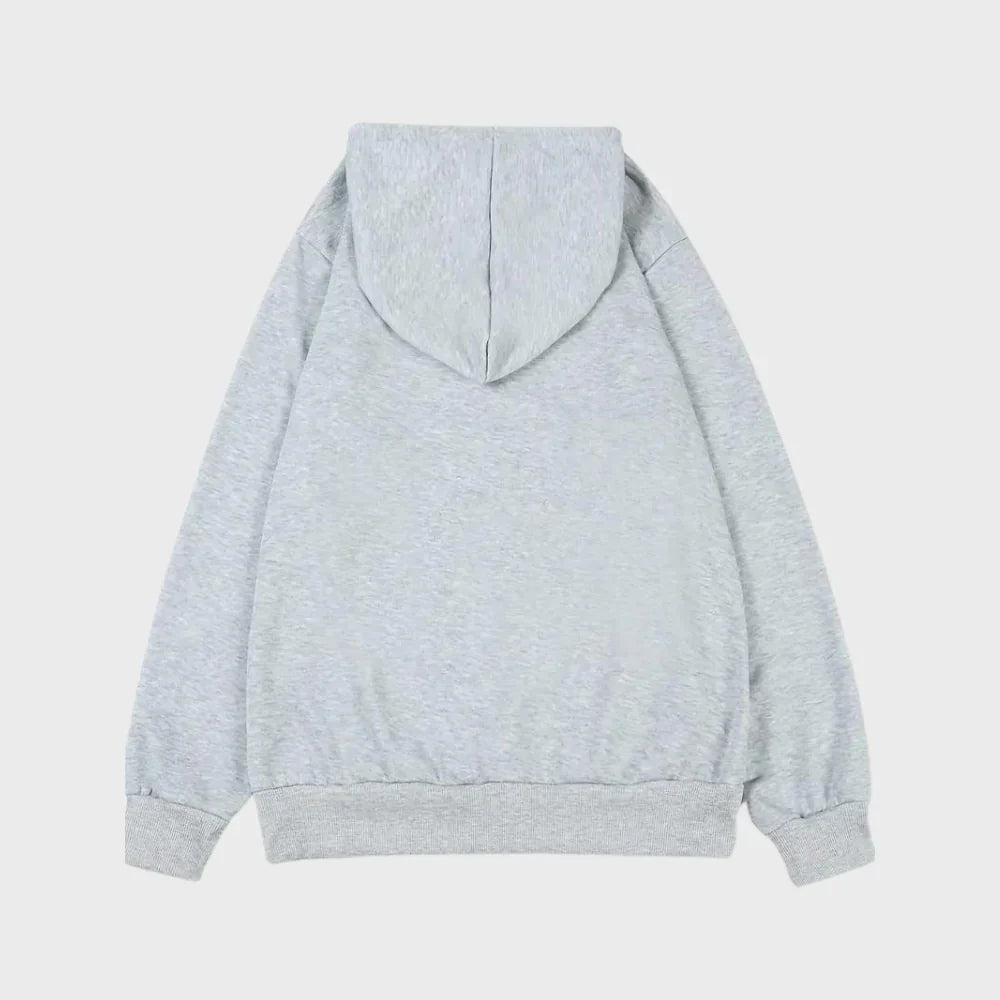 Luvtröja för herr med bergstryck