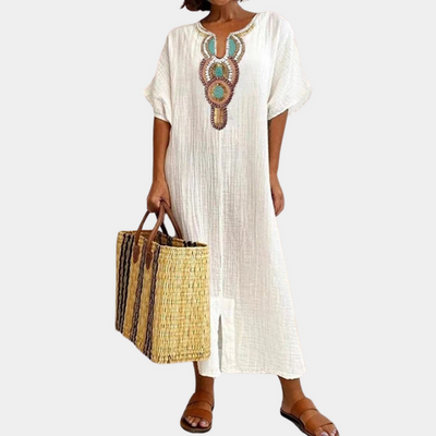 Casual boho damklänning