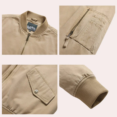 Klassisk - bomberjacka för män