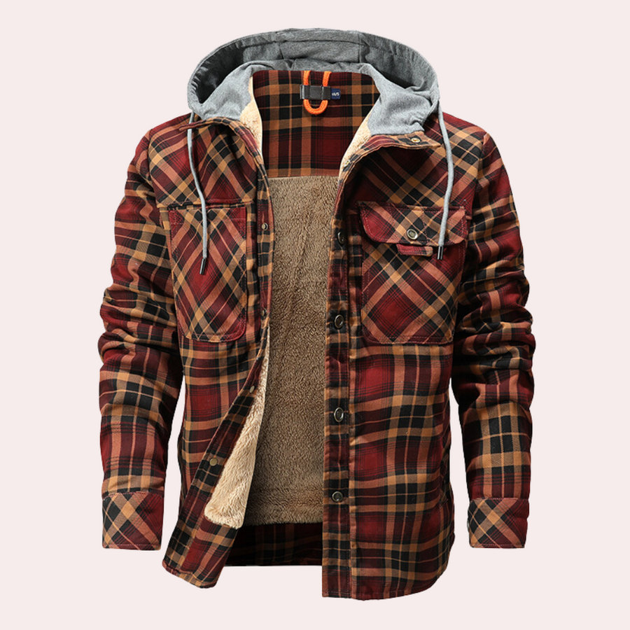 Enkel hoodie för män