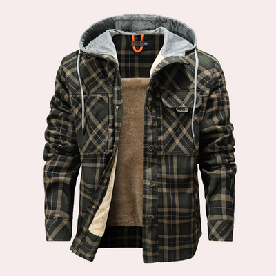 Enkel hoodie för män