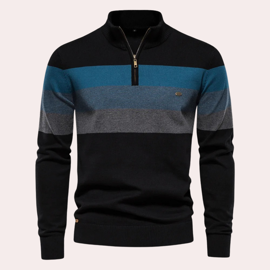 Calvin | trendig randig herrtröja