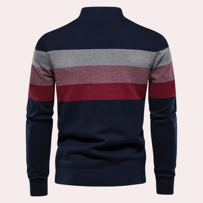 Calvin | trendig randig herrtröja