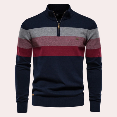 Calvin | trendig randig herrtröja