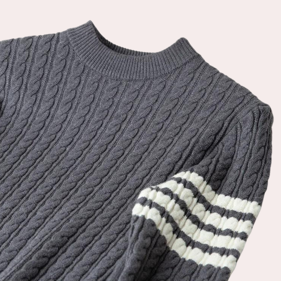 Dietrich – elegant stickad herrtröja