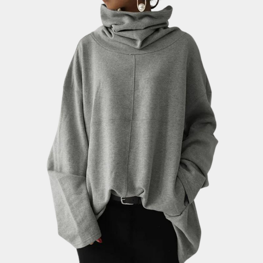 Tallulah – modern tröja med polokrage för kvinnor