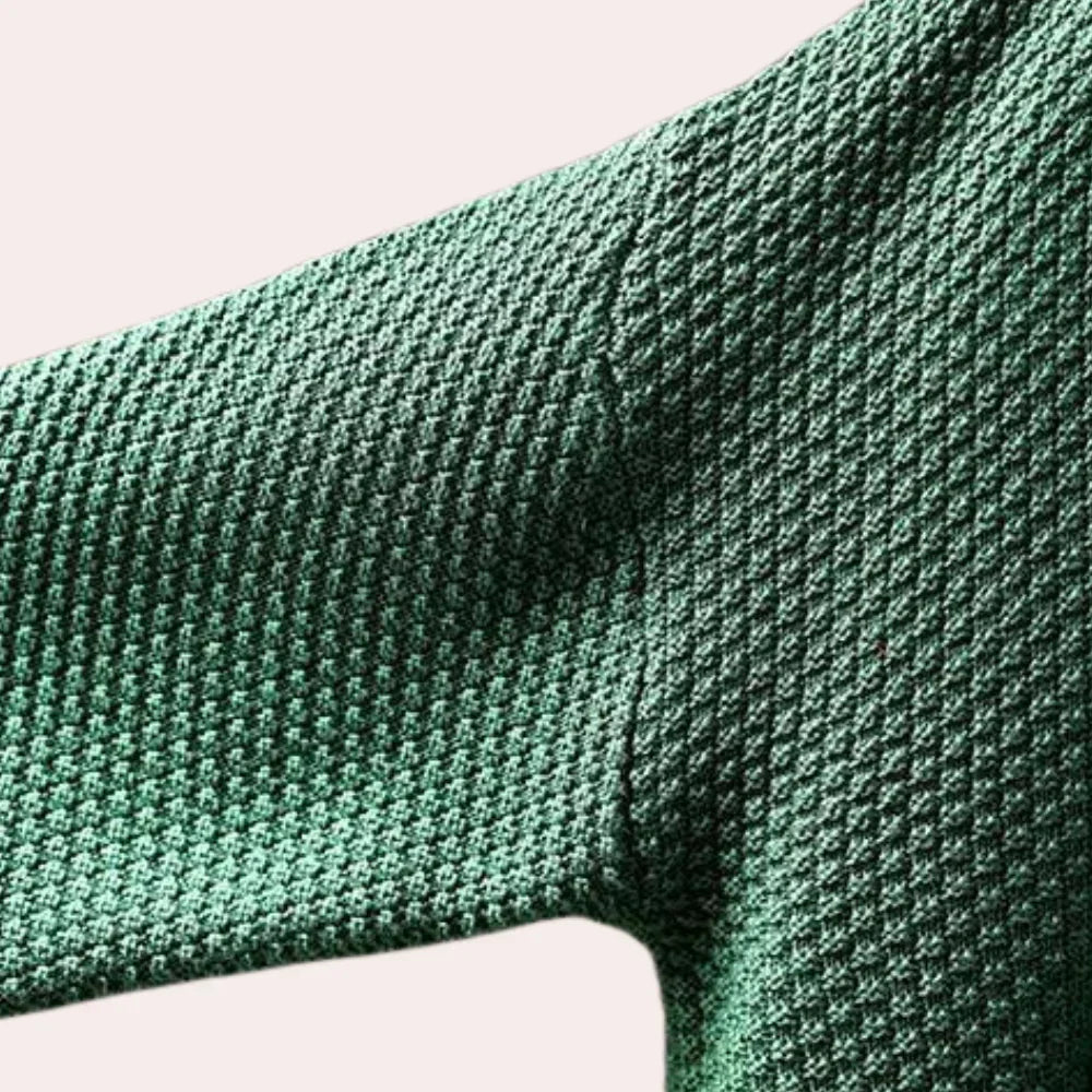 Theodora – elegant damtröja med polokrage