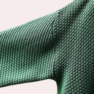 Theodora – elegant damtröja med polokrage