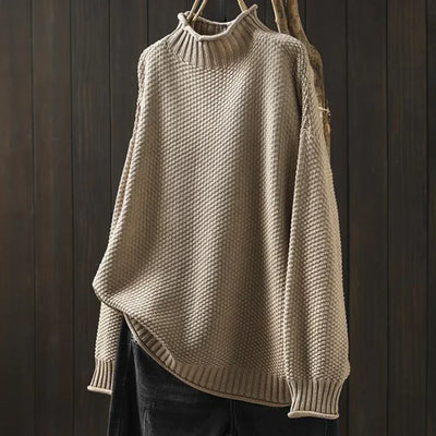 Theodora – elegant damtröja med polokrage