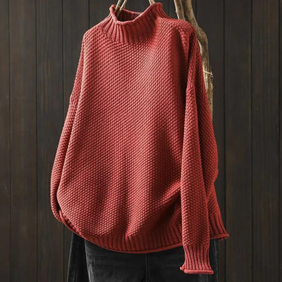 Theodora – elegant damtröja med polokrage