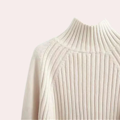 Catalina – snygg stickad turtleneck-tröja för kvinnor