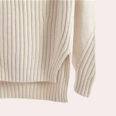 Catalina – snygg stickad turtleneck-tröja för kvinnor