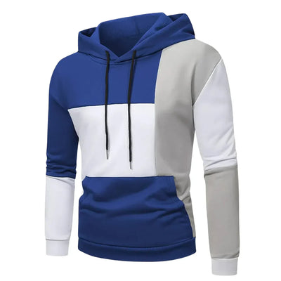 Petar – snygg herrtröja med färgblock och huva